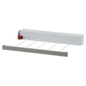 Outdoor - Indoor Retractable 5-Line Clothesline